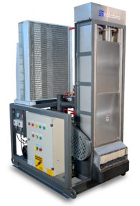 Nova máquina de gelo em escamas da Calabria.